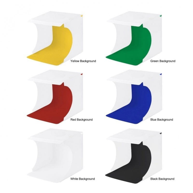 Фото кутия с осветление за продуктова фотография