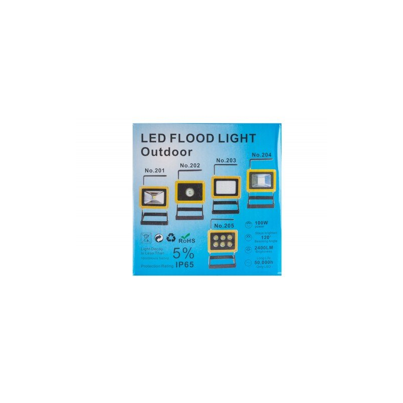 Преносим LED прожектор X-Balog TG-204 с акумулаторни батерии