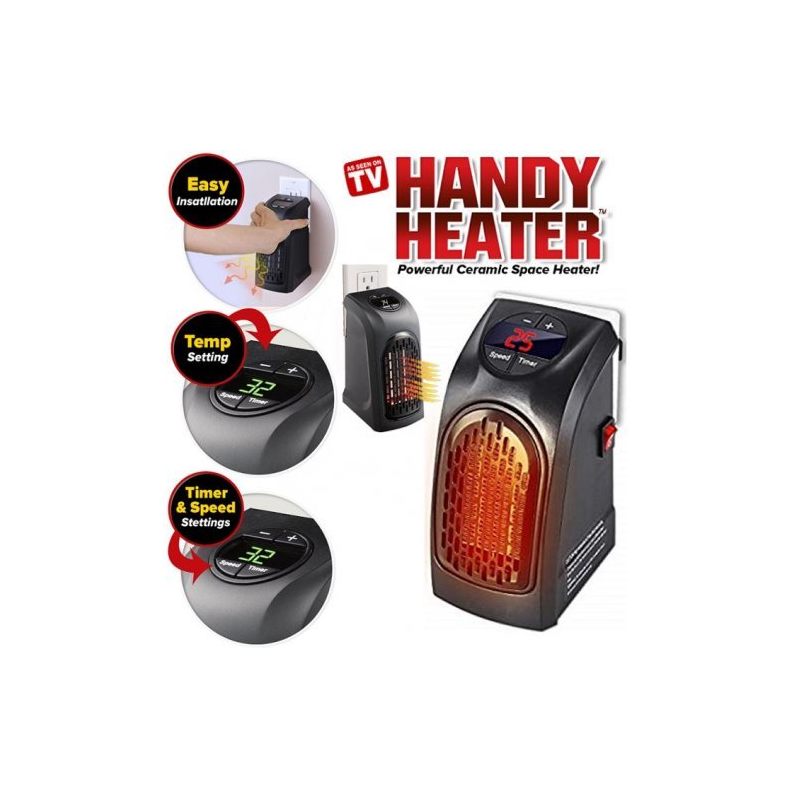 Портативна печка Handy Heater, 400w, с таймер