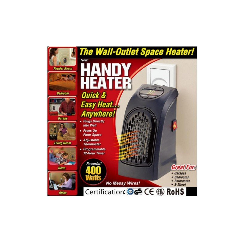 Портативна печка Handy Heater, 400w, с таймер