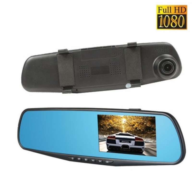 Огледало с видеорегистратор за автомобил с вграден 4.3