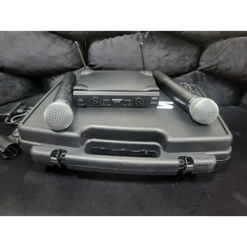Два безжични микрофона с приемник SM58 Vocal artist Uhf в куфарче
