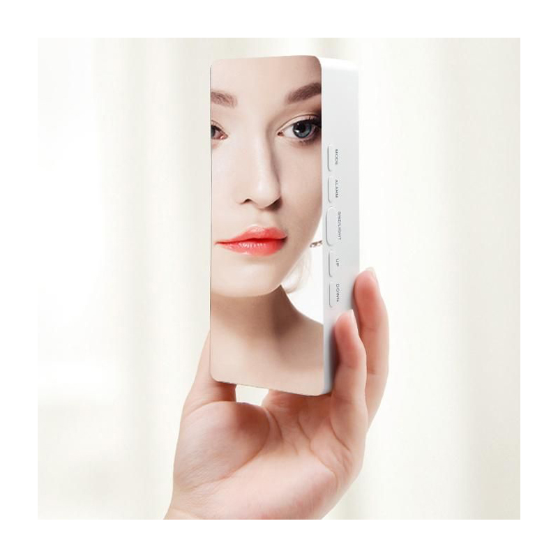 Модерен огледален часовник с аларма