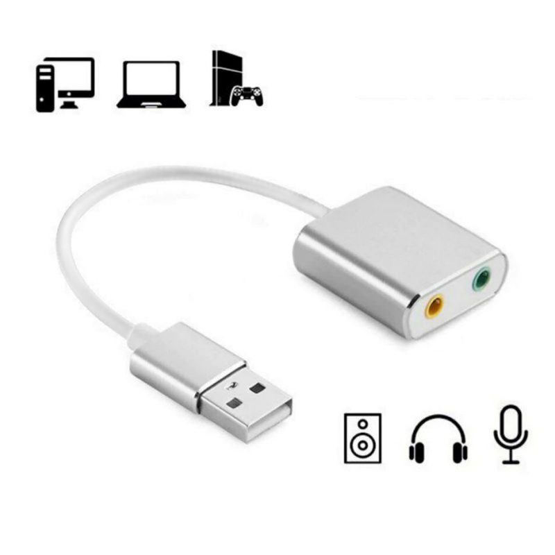 Външна USB звукова карта YQ-6