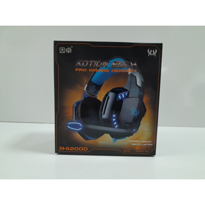 Геймърски слушалки Kotion Each G2000, с микрофон и LED светлини.