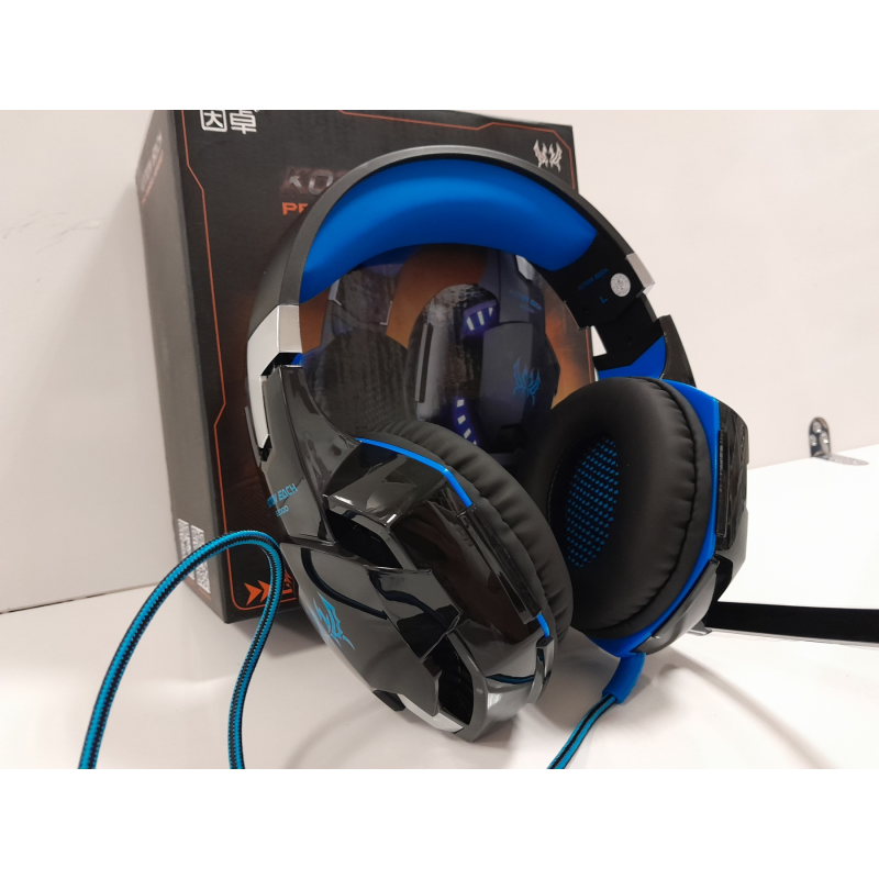 Геймърски слушалки Kotion Each G2000, с микрофон и LED светлини.