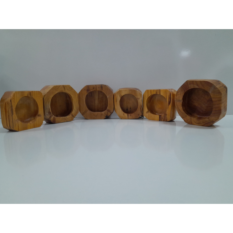 Дървен пепелник, ръчно изработен