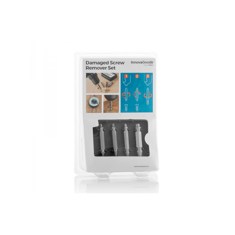Комплект за отстраняване на пворедени винтове - комплект от 4 броя