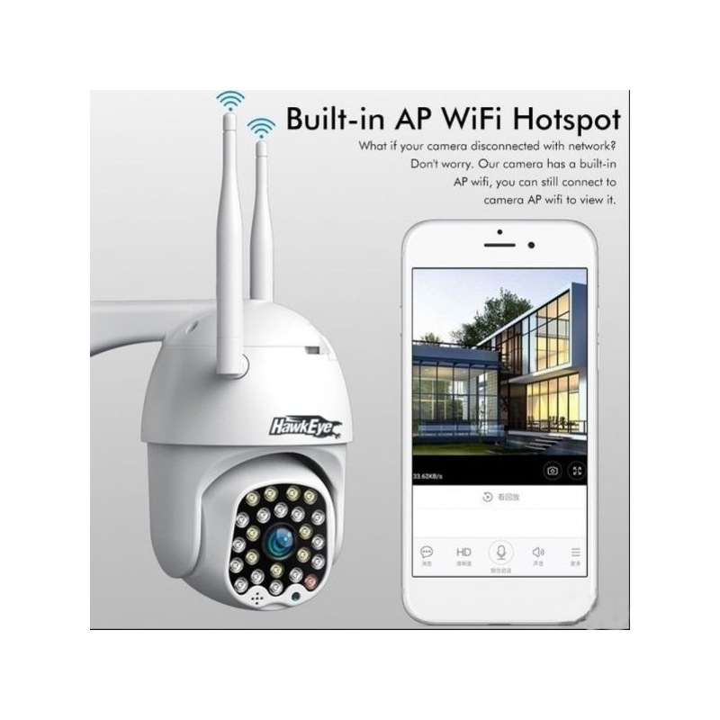 Камера – въртяща с WIFI 2MP 23 LED