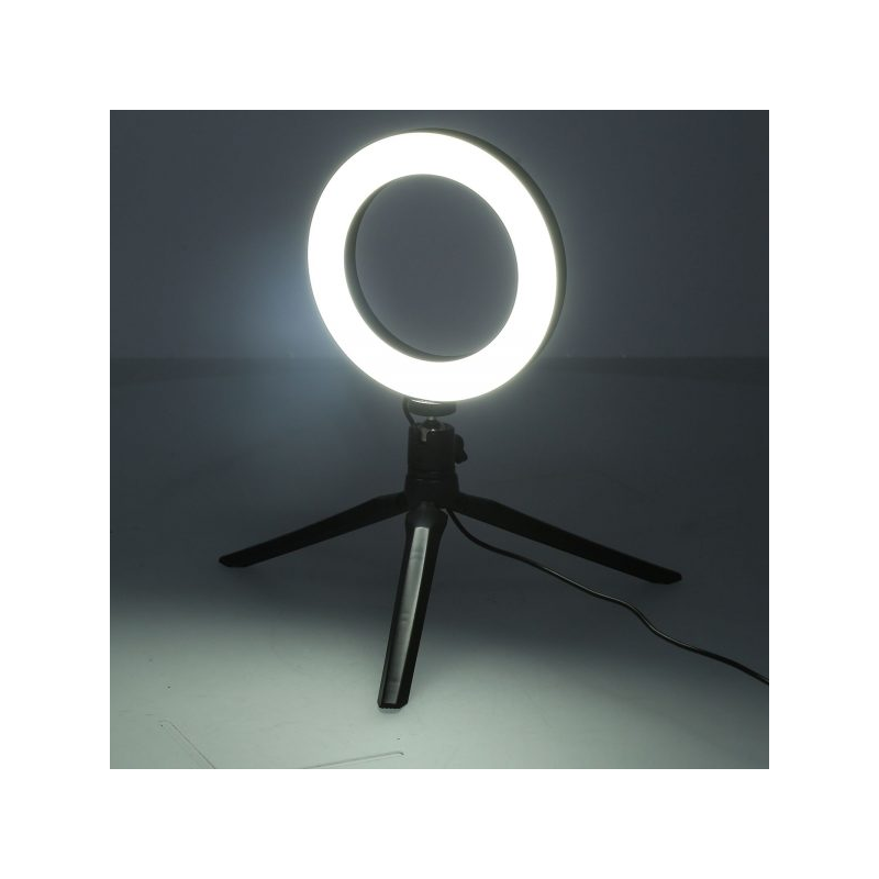 Ринг лампа със статив Мини
