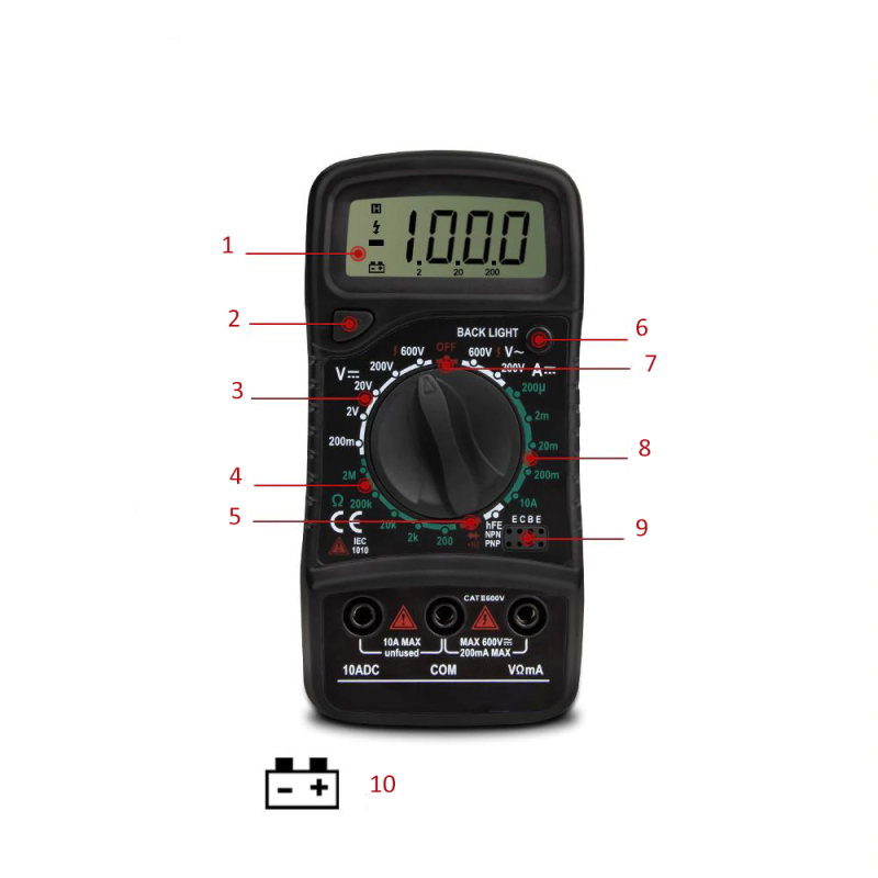 Универсален цифров мултиметър