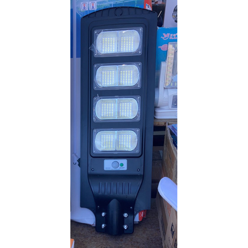 Соларна LED лампа със сензор за движение 360W (8 секции)