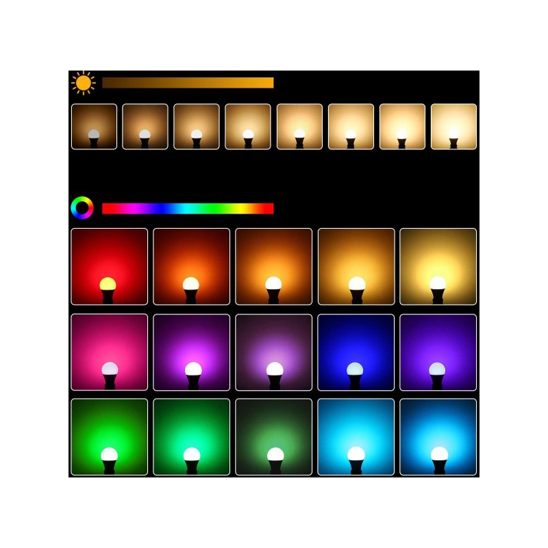 Крушка RGB с дистанционно