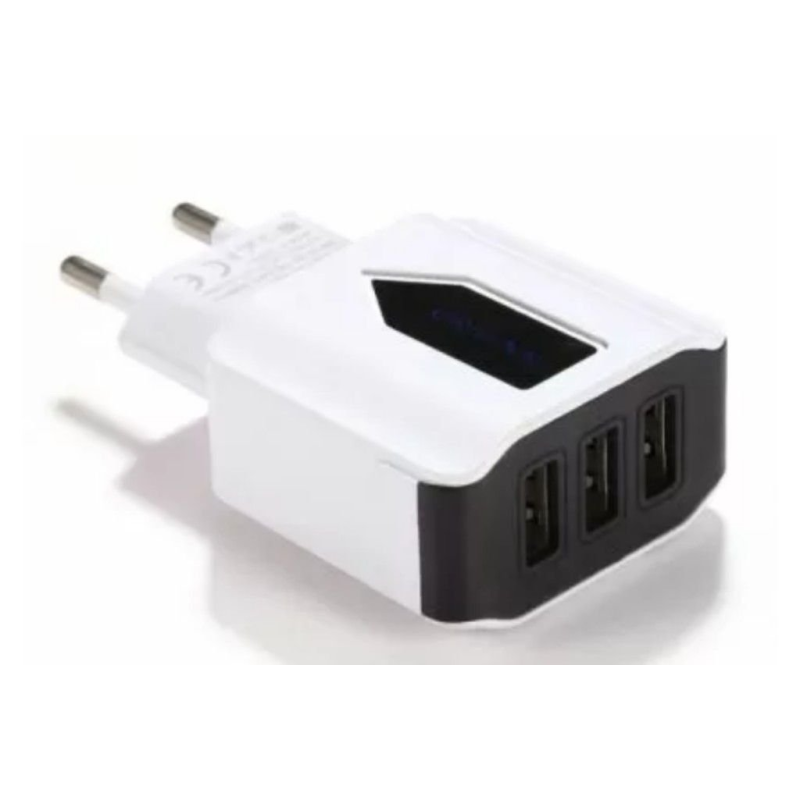 USB преходник с 3 извода директно към 220V