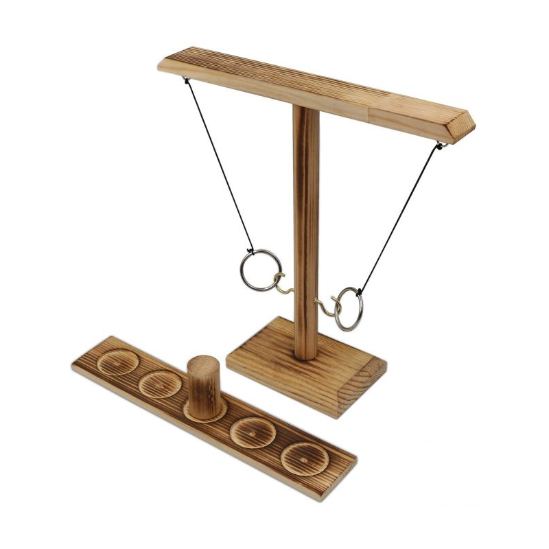 Игра с шотове и кукички – дървена