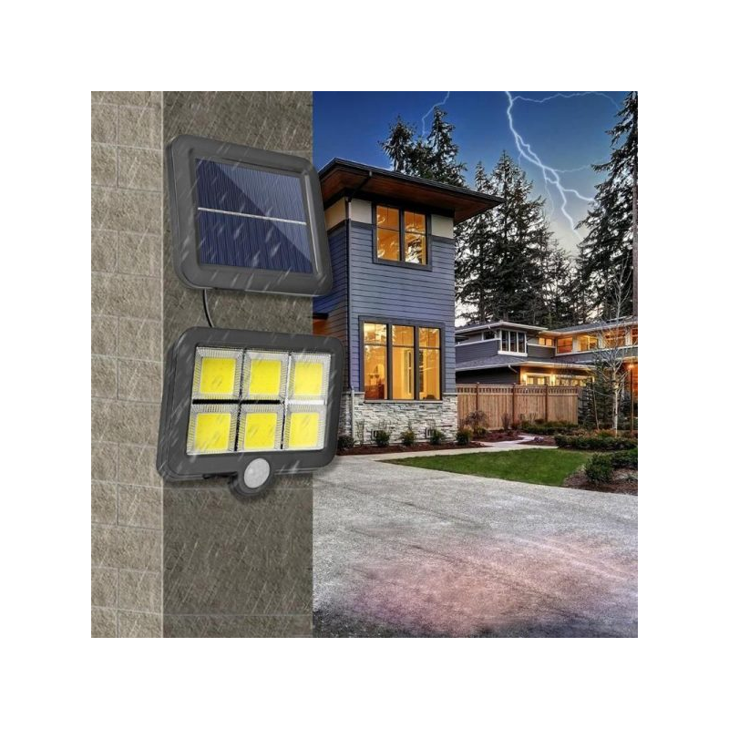 LED соларна лампа – квадратна BG-105