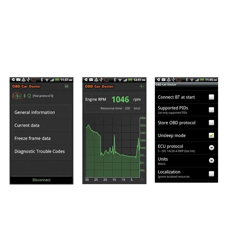 OBDII устройство за мобилен телефон