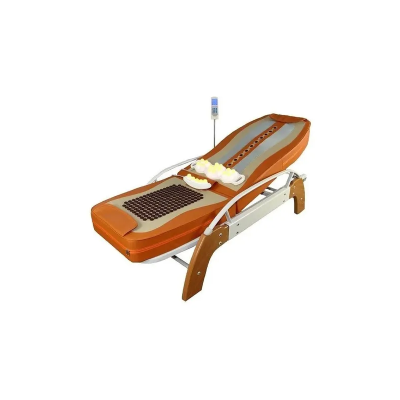 Електрическо масажно легло от висок клас - с нефрит, турманий и много екстри!