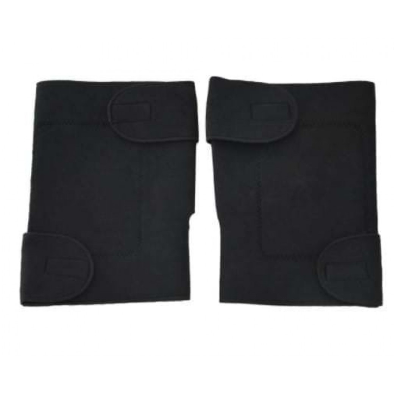 Турмалинови наколенки с магнити, 2 броя, черен цвят