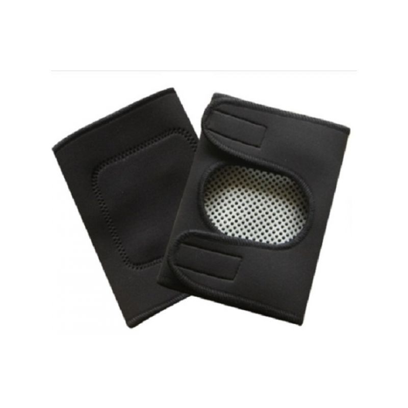 Турмалинови наколенки с магнити, 2 броя, черен цвят