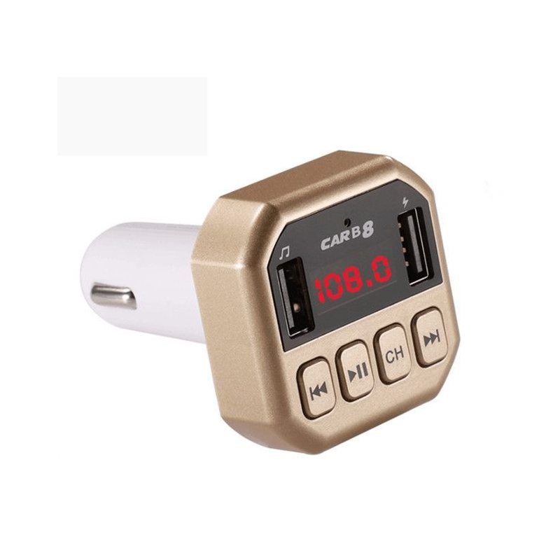 FM трансмитер за автомобил, Bluetooth, USB, карта памет и порт за зареждане