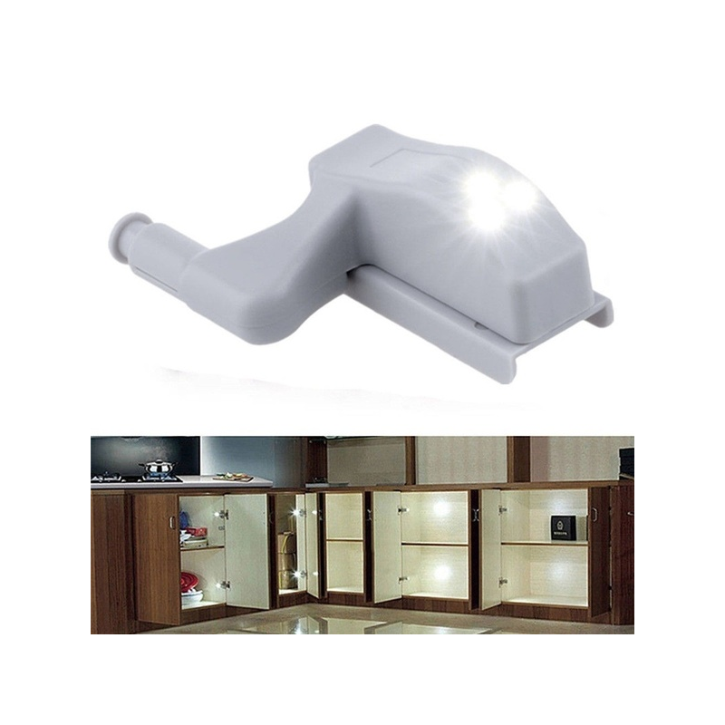 LED лампа за монтиране върху панта на шкаф и други мебели