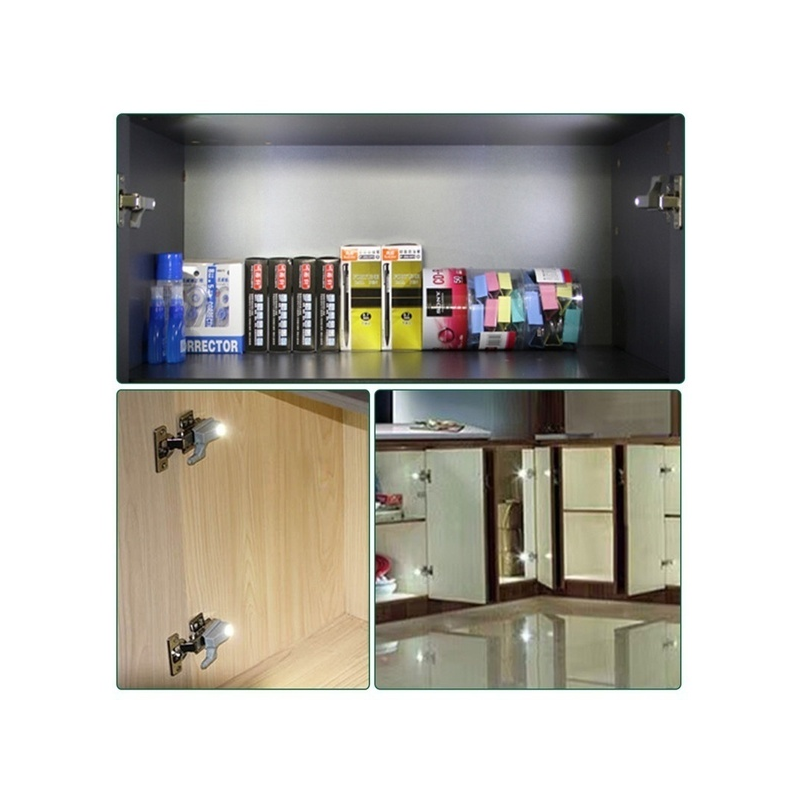 LED лампа за монтиране върху панта на шкаф и други мебели