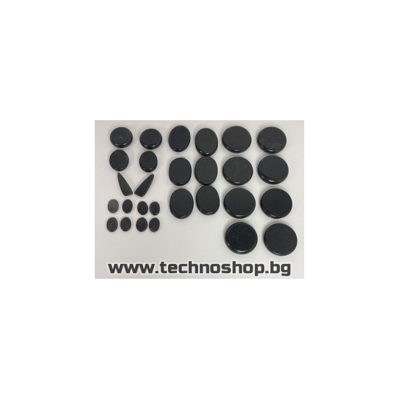 Вулканични камъни за масаж 28 броя