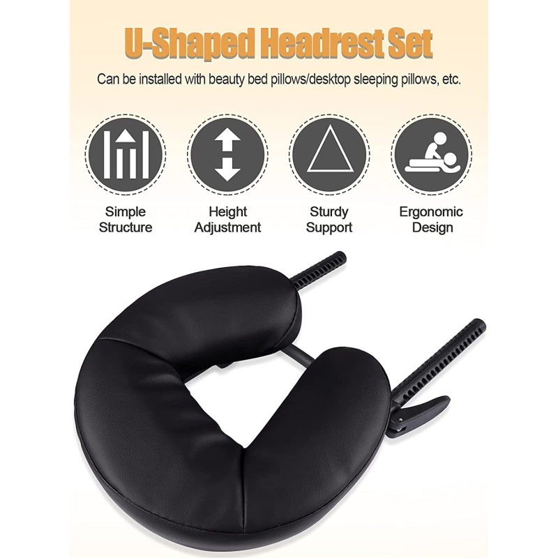 Възглавничка със стойка за масажна кушетка, универсална