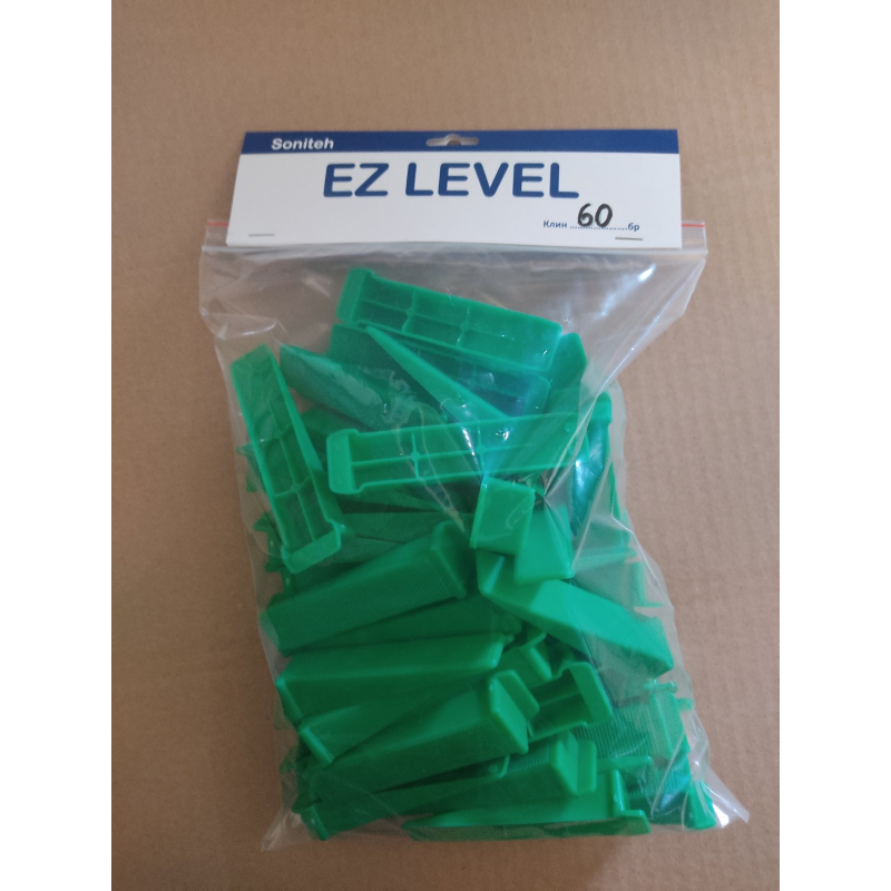 Клинове за нивелиране на плочки - 120 броя