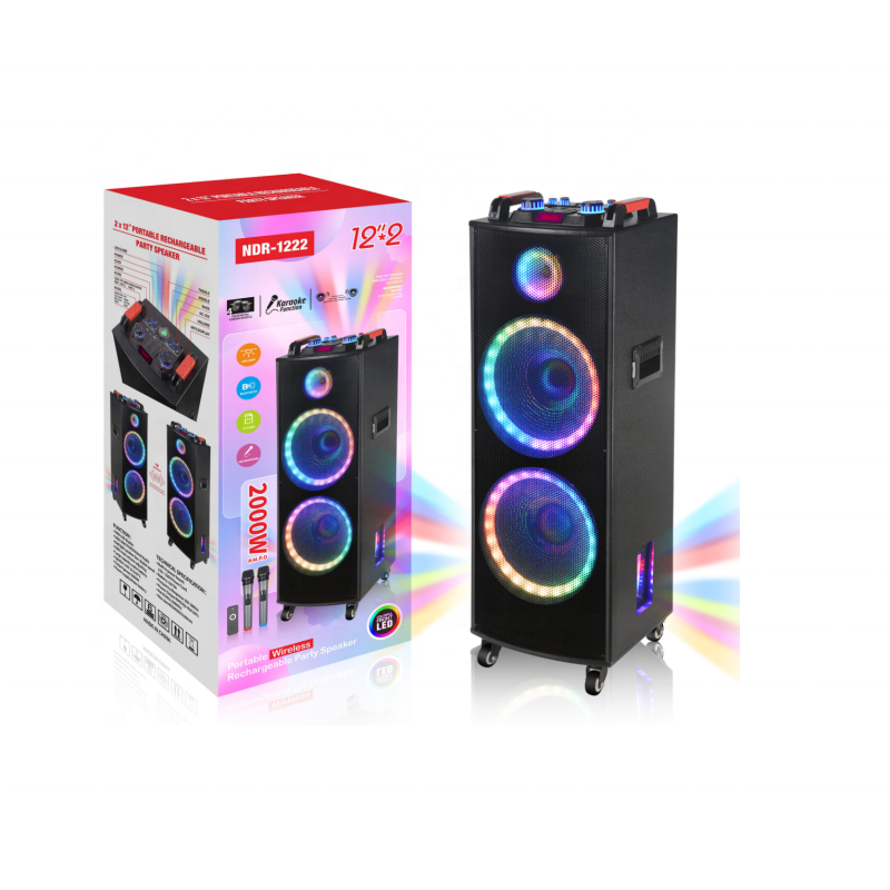 Двойна тонколона 2000W - 2 x 12