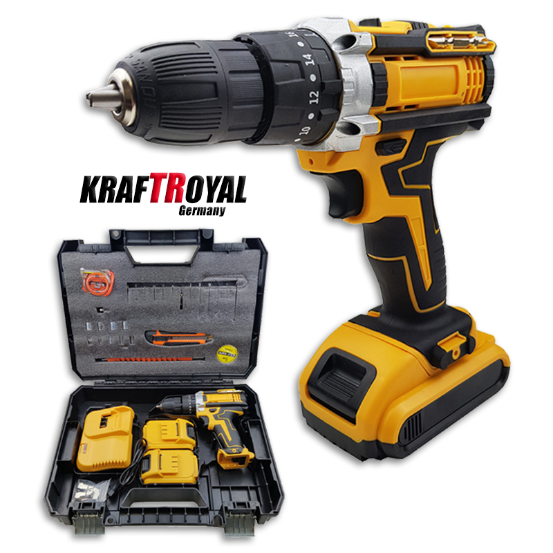 Акумулаторен безчетков ударен винтоверт 36V 8Ah