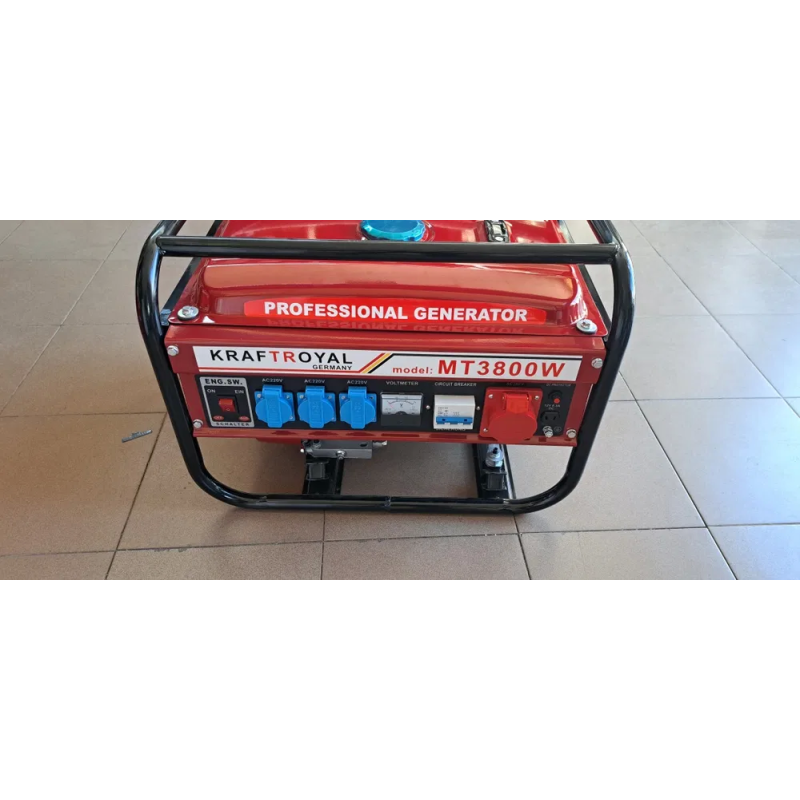 Генератор на ток Kraftroyal 3.8 KW, професионален
