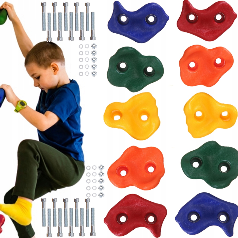 Камъни за катерене комплект - 10 броя