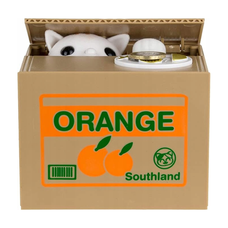 Атрактивна детска касичка с котенце MM8805