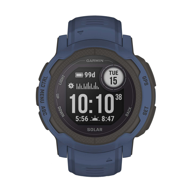 Часовник Garmin Instinct 2 Solar Tidal Blue 010-02627-06