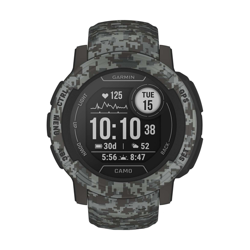 Часовник Garmin Instinct 2 Camo Edition - Graphite Camo 010-02626-03