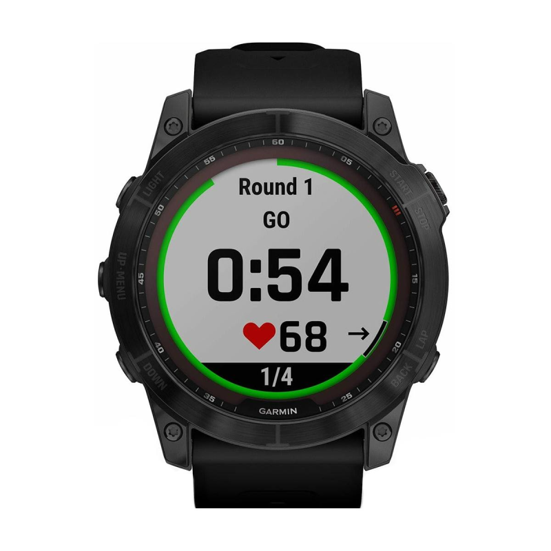 Часовник Garmin Fenix 7X Sapphire Solar Black DLC Titanium/Black 010-02541-23