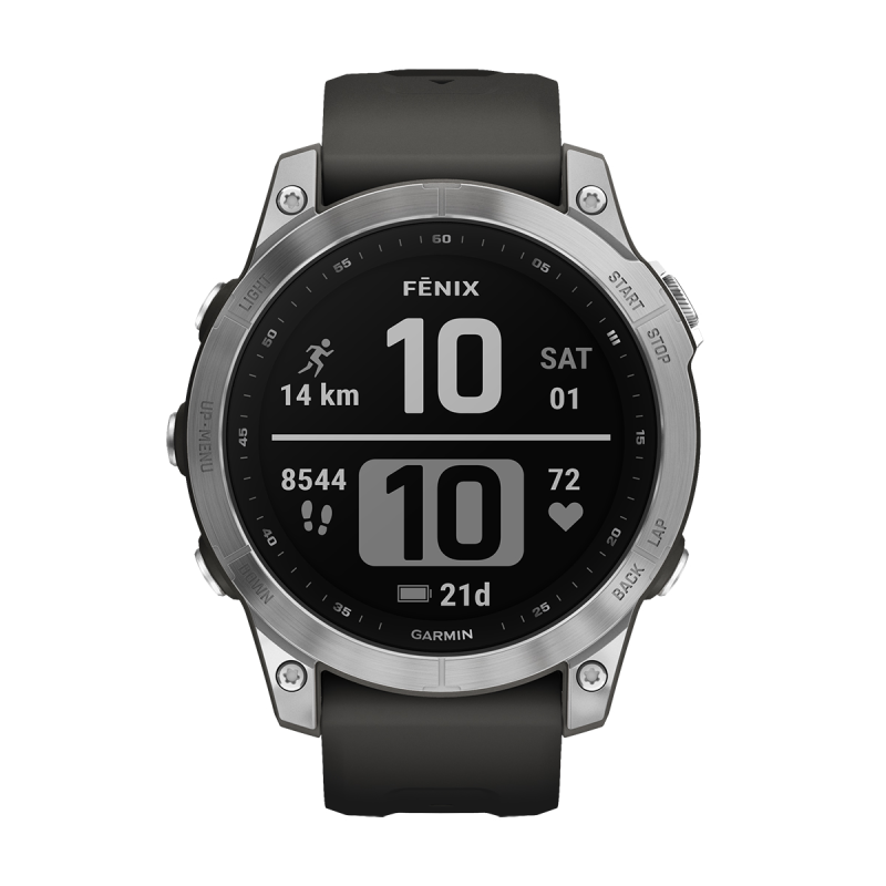 Часовник Garmin Fenix 7 Silver/Graphite 010-02540-01