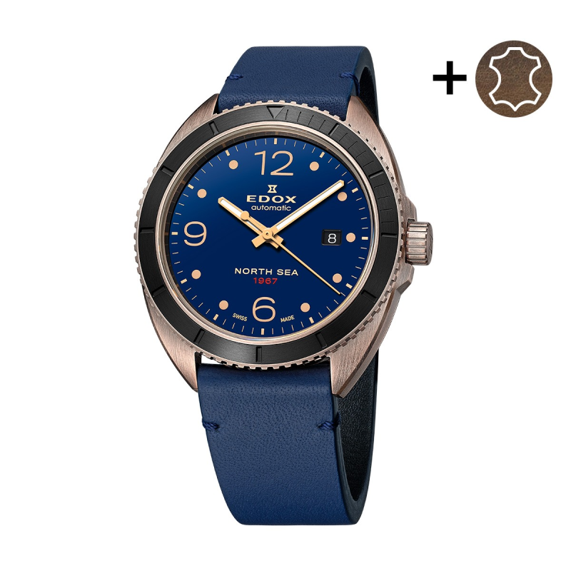 Часовник Edox 80118 BRN BU1