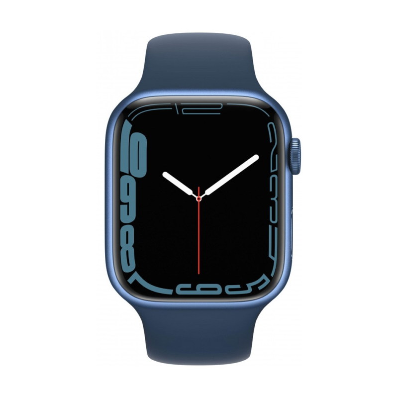Смарт часовник Apple Watch Series 7 GPS, 45 мм, MKN83BS/A