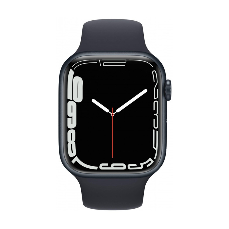 Смарт часовник Apple Watch Series 7 GPS, 45 мм, MKN53BS/A
