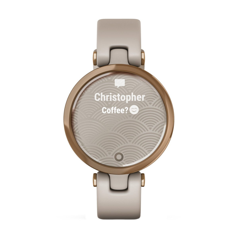 Часовник Garmin Lily Sport Rose Gold/Light Sand 010-02384-11