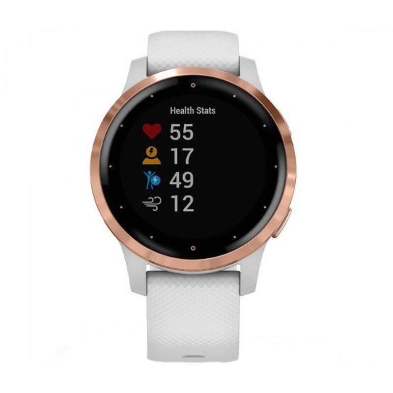 Часовник Garmin Vivoactive 4S White/Rose Gold 010-02172-24