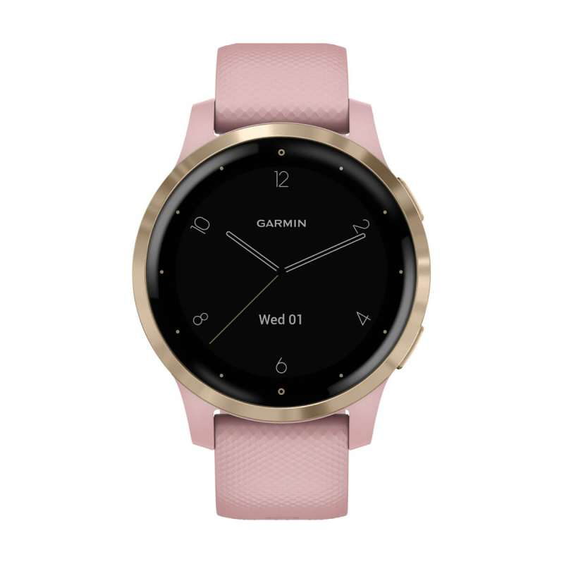 Часовник Garmin Vivoactive 4S Dust Rose/Light Gold 010-02172-34