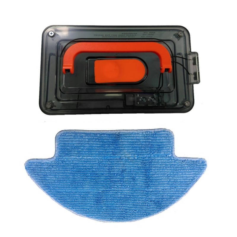 Комплект контейнер за вода + 2 мопа за прахосмукачка робот AMIGO (ISEELIFE) (без приставка)