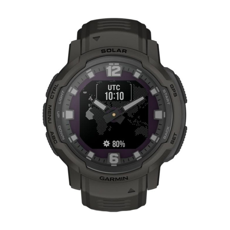 Смарт часовник Garmin Instinct Crossover Solar Graphite 010-02730-01