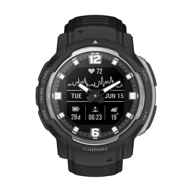 Смарт часовник Garmin Instinct Crossover Black 010-02730-03