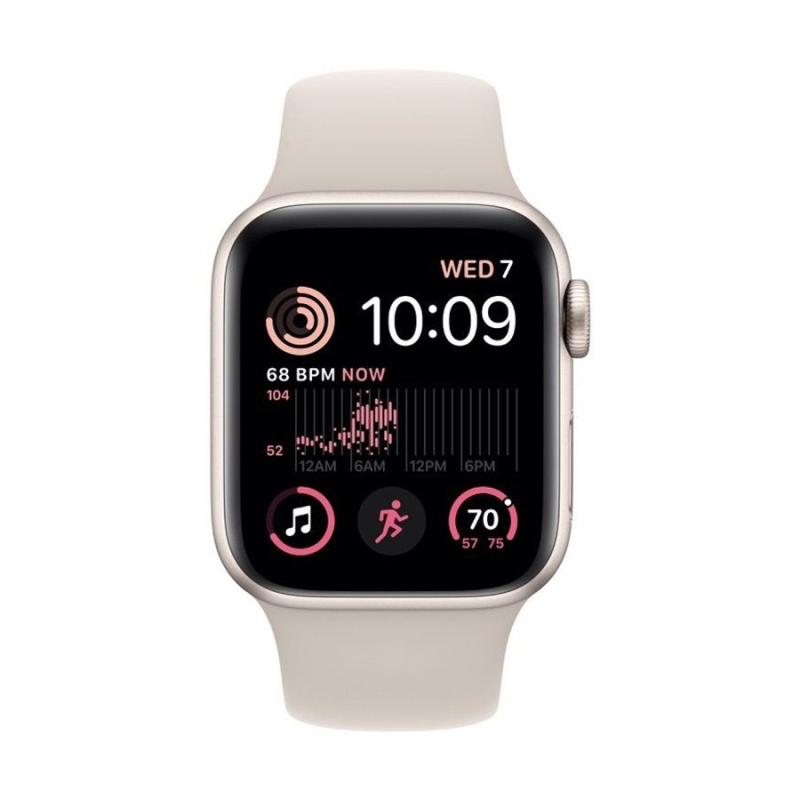 Смарт часовник Apple Watch SE2 GPS, 40 мм, MNJP3BS/A