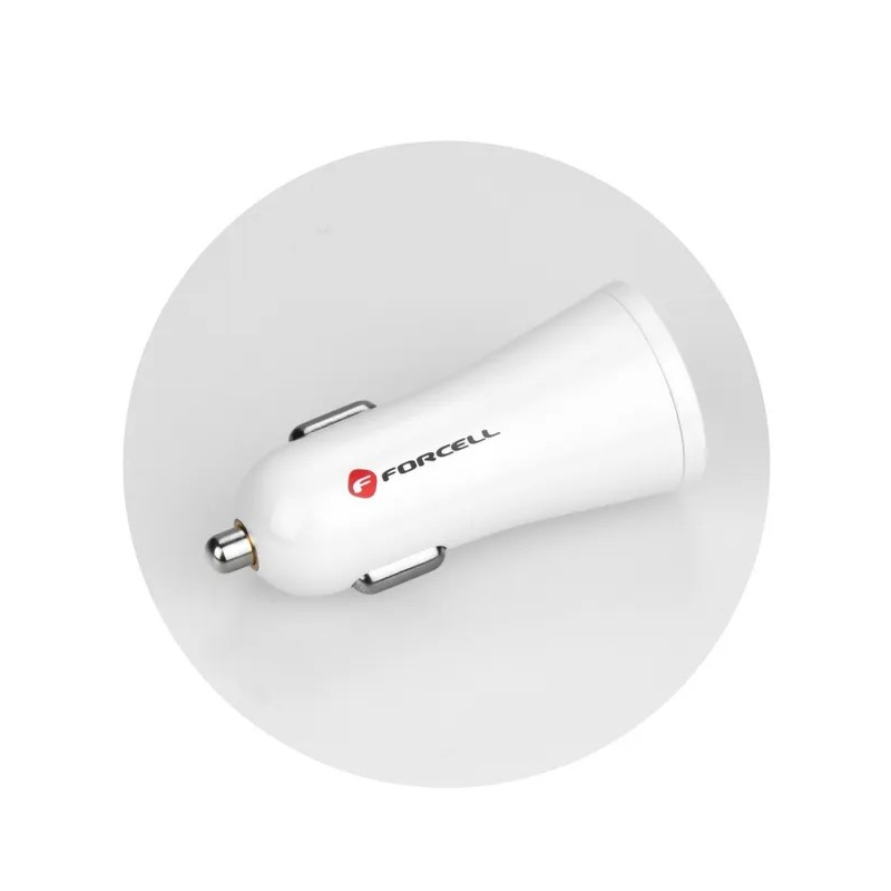 Зарядно за кола Forcell с 2.4А USB QC 3.0